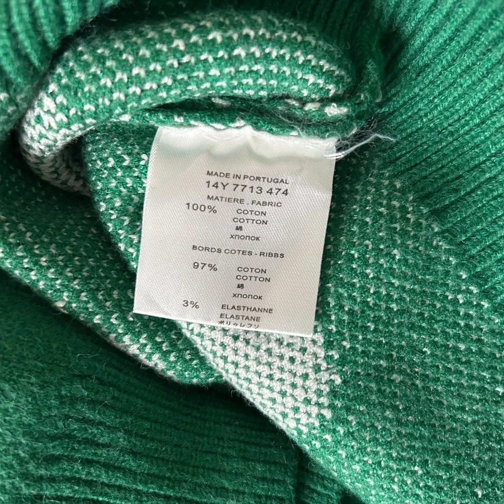 Goodboy Oversized Polka Dot Jumper Green 100% Cotton One Size